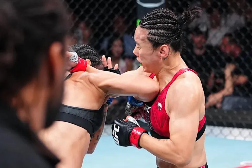 UFC Xangai: Denise Gomes nocauteia Yan Xiaonan e Song Yadong derruba Umar