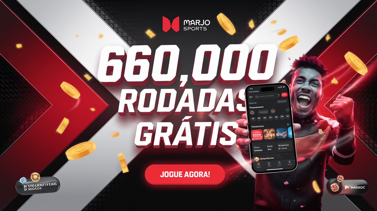 Marjo Sports Premia 22.000 Jogadores com 660mil Giros Gratuitos