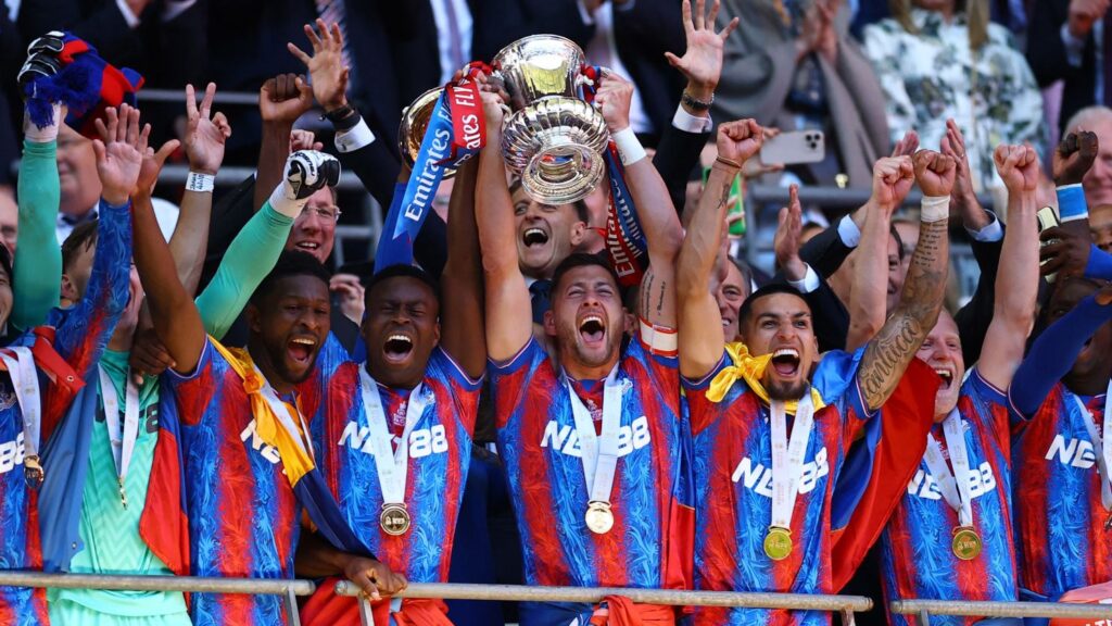 Crystal Palace levanta a taça da FA Cup 2025